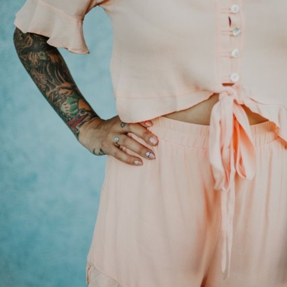 Little Peach two-piece set - Picture 4 of 4